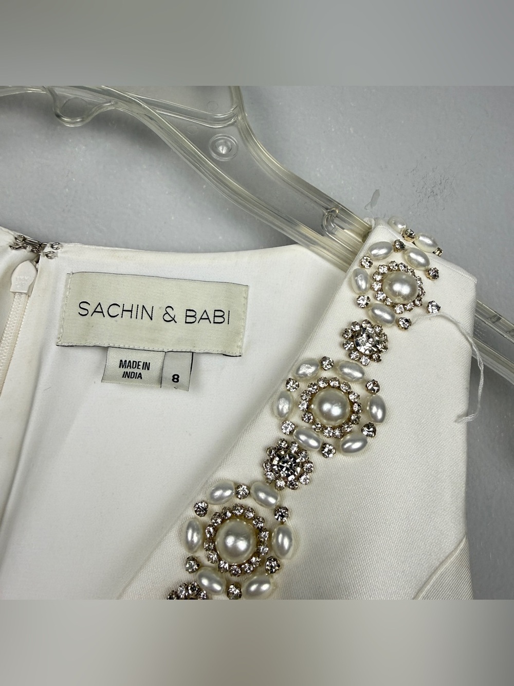 Anthropologie BHLDN Sachin + Babi Millie Embellished Wedding Bridal Dress - Picture 6 of 7